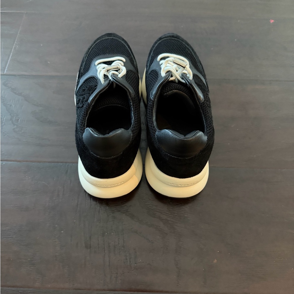 Tory Burch Black and White Women's Sneakers - Picture 3 of 4